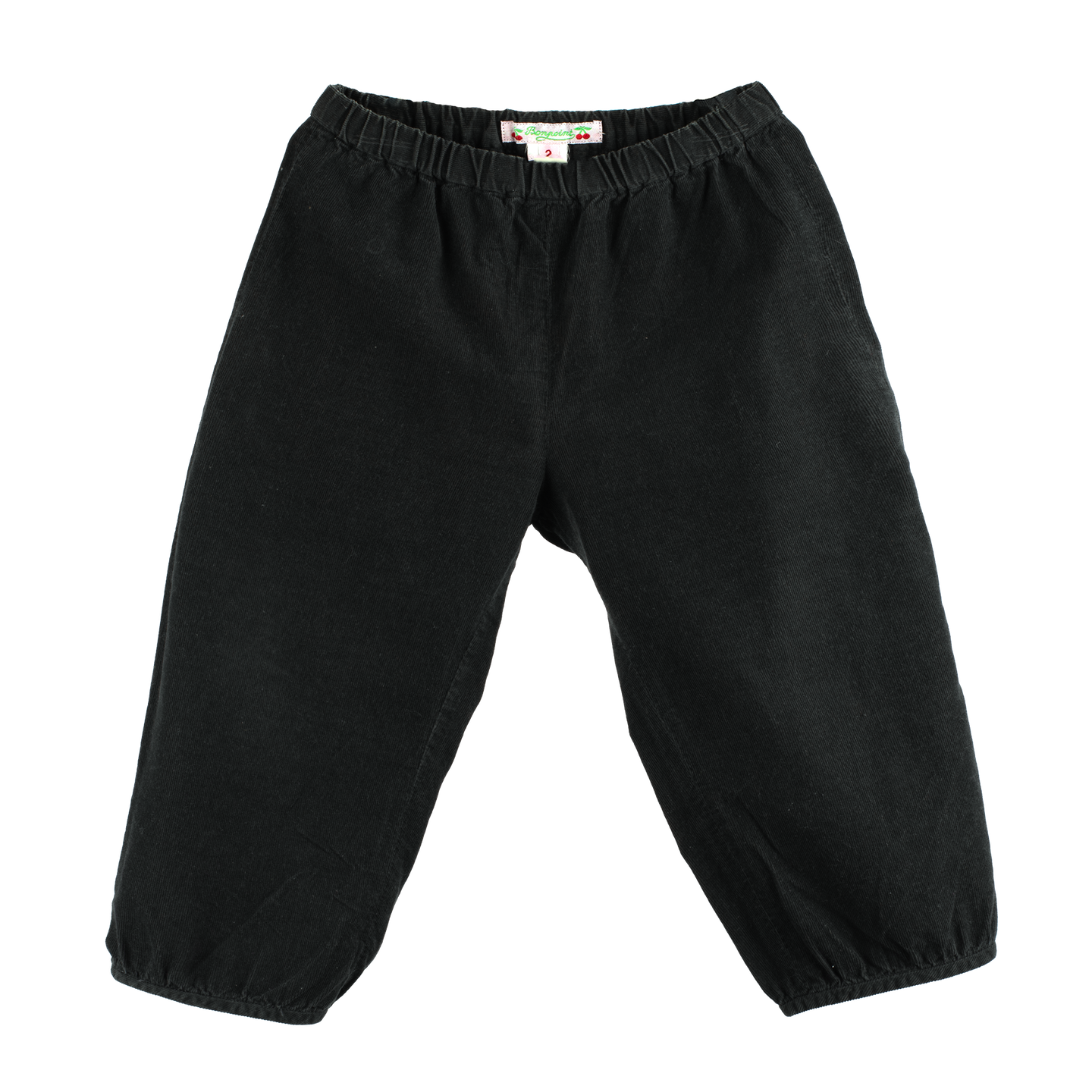 [2y] Bonpoint Baby Corduroy Pants | Black