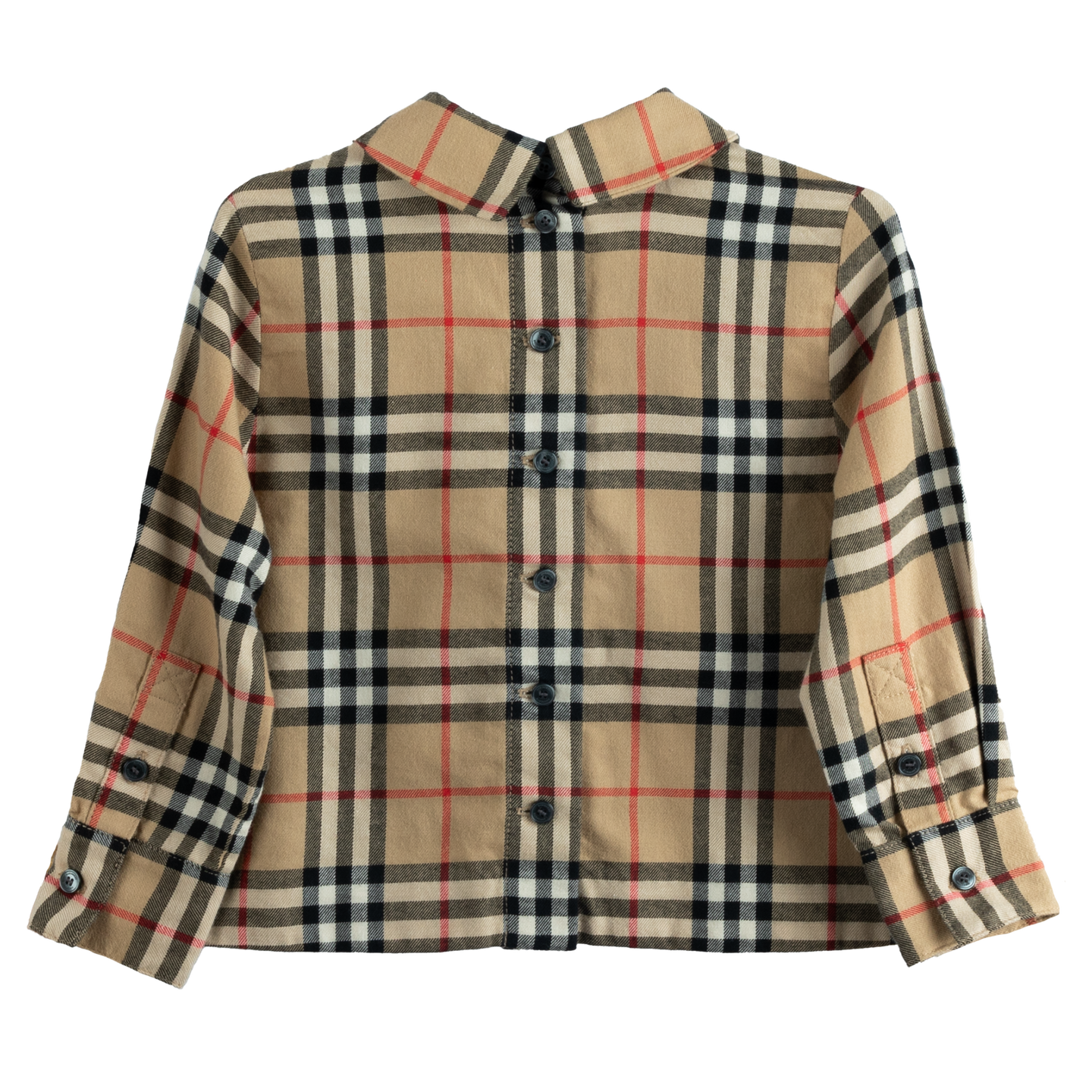 [3y] Burberry Signature Check Print Collar Blouse