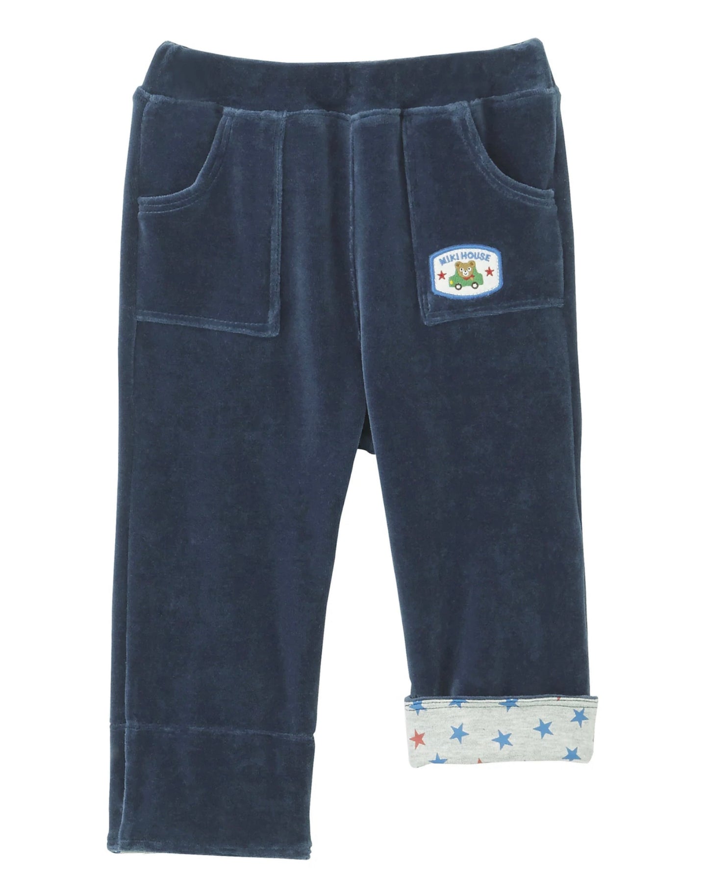 [3y] MIKIHOUSE Velour Long Pants