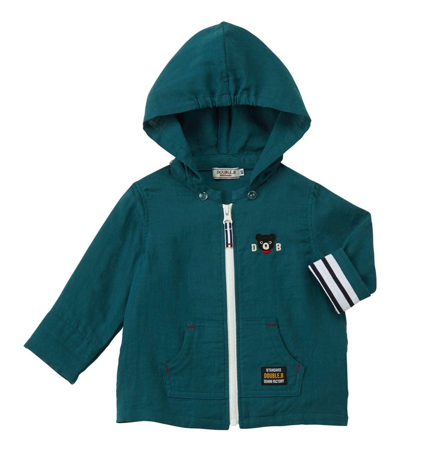[4y] MikiHouse Double B Light Green Jacket