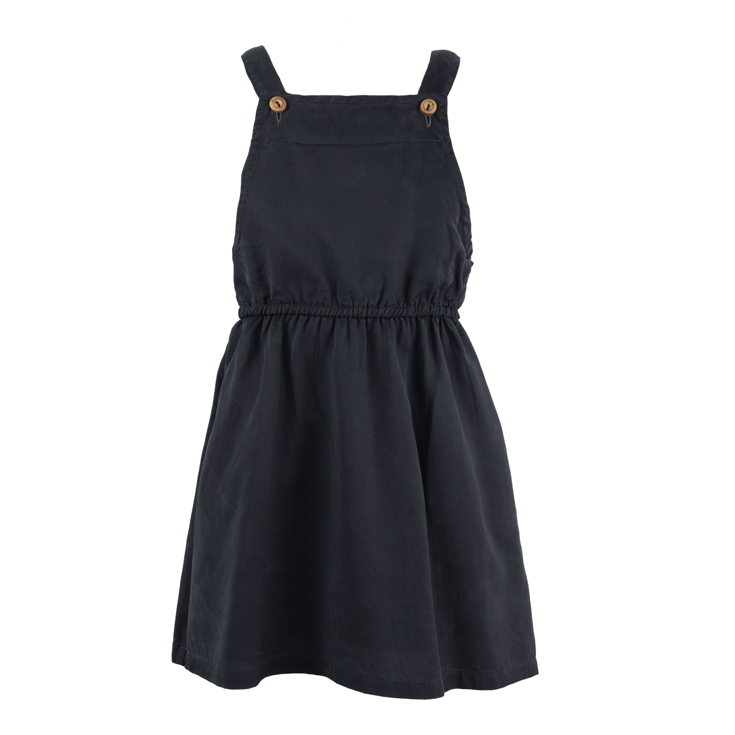 [6y] Buho Barcelona Dugaree Dress - Charcoal