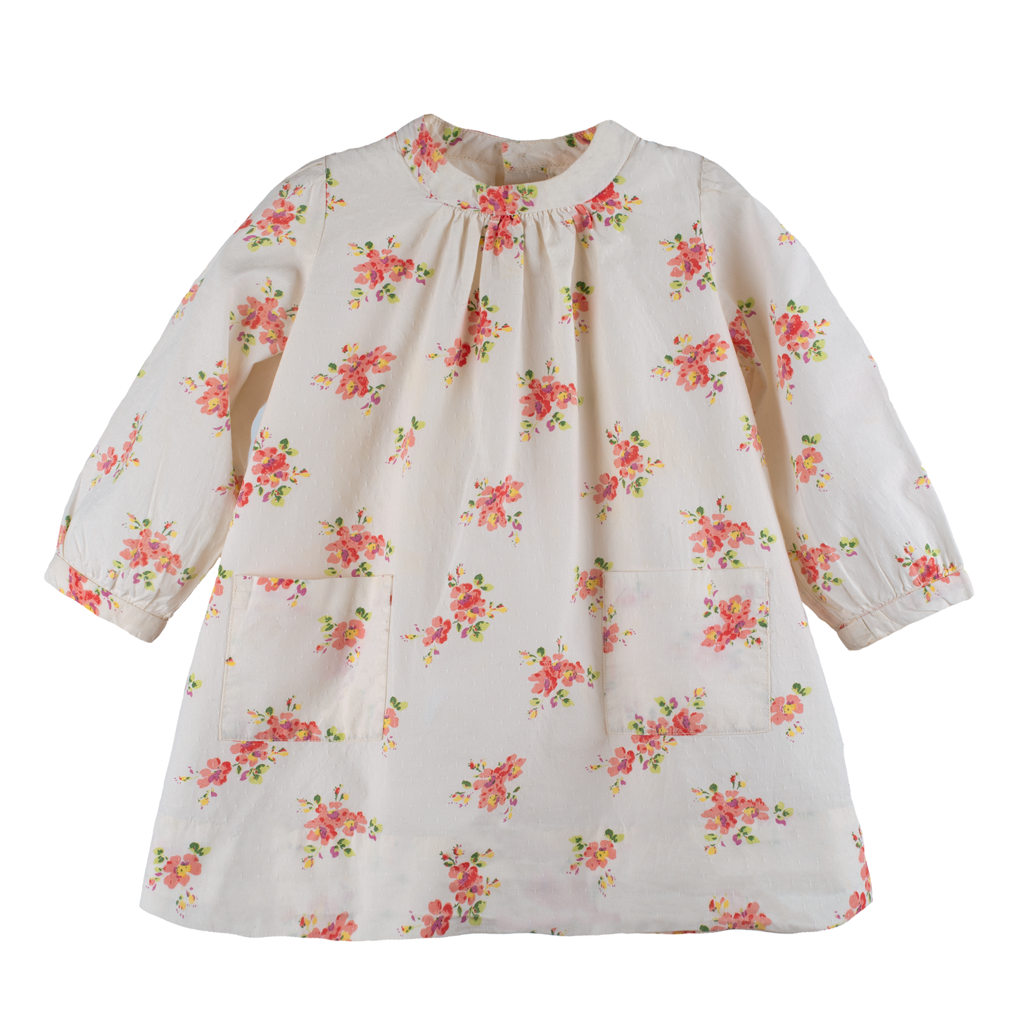 [12-18m] Bonpoint Baby Floral LS Dress