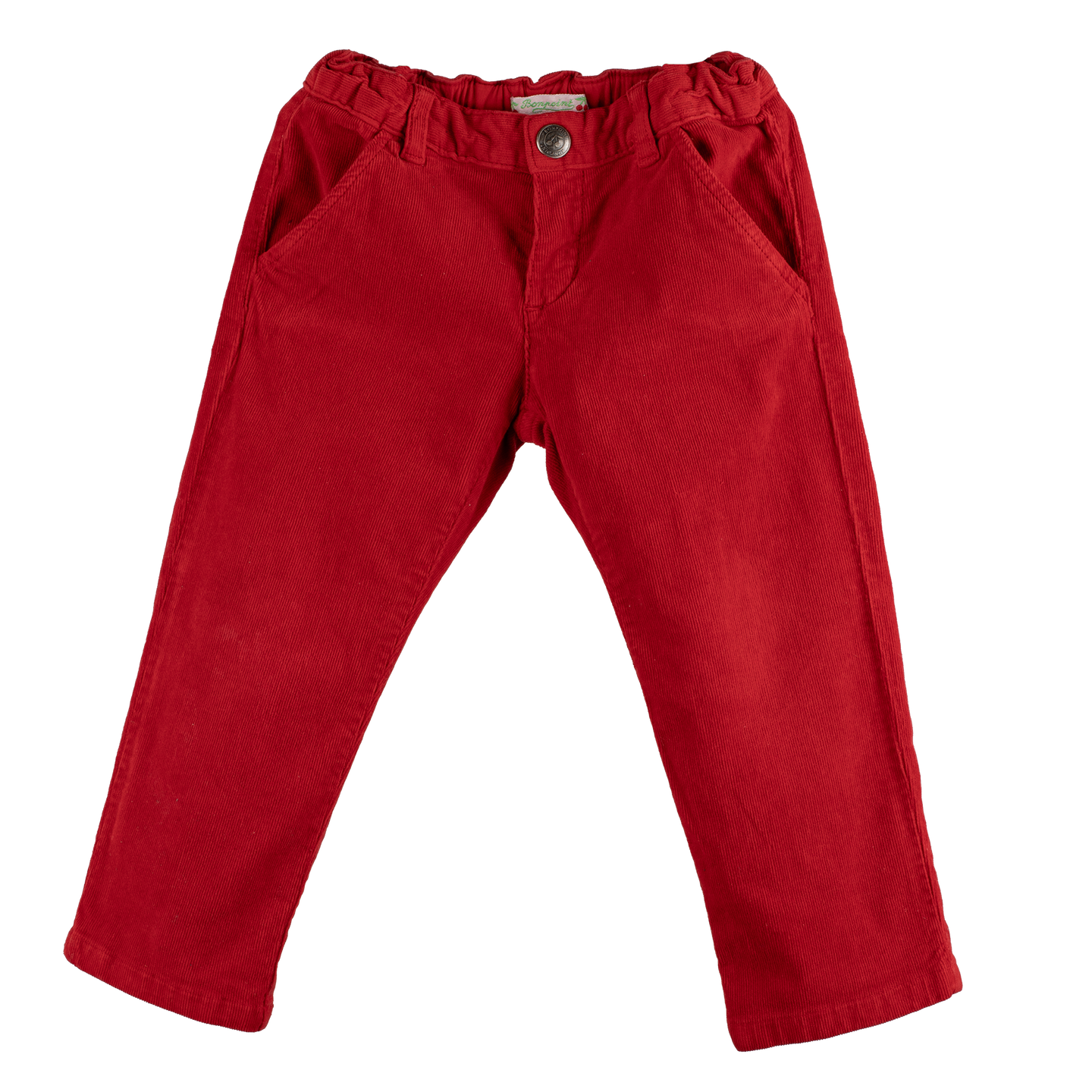 [3y] Bonpoint Kids Corduroy Pants | Red