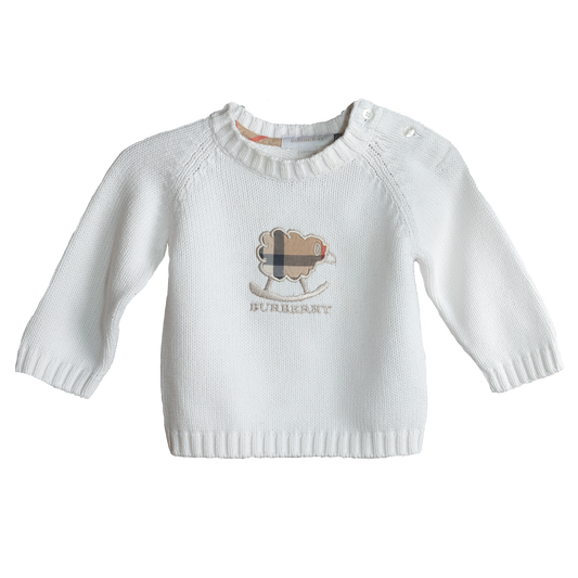 [0-6m] Burberry Baby Knit Sweater