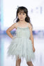 [2/3y] Tutu Du Monde Light Blue Tulle Dress w/Feathers