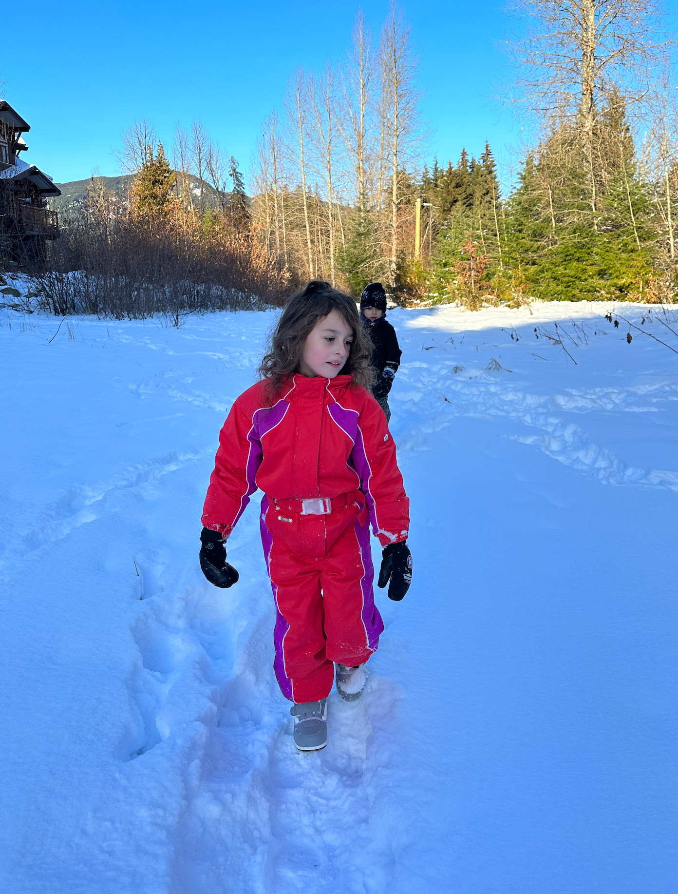[6/7y] SPYDER Retro Snowsuit w/Belt *SMALL TO TALL feature! extend it