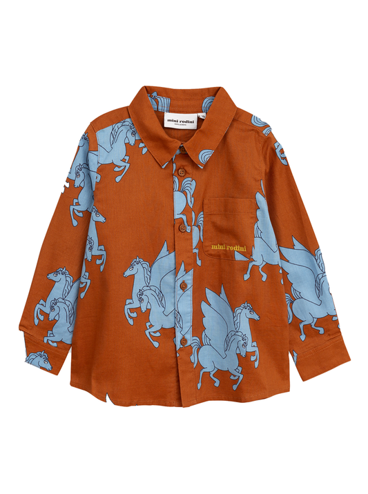 [various] Mini Rodini Organic Pegasus Woven Shirt BNWT