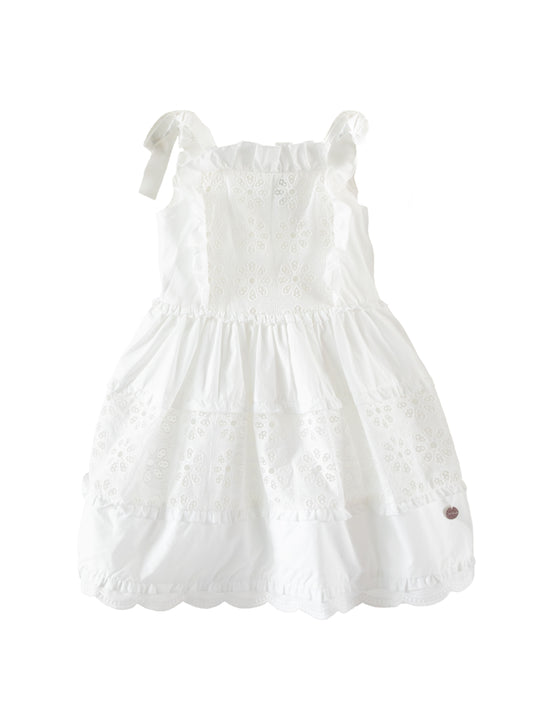 [4-6y] Simonetta Mini White Dress