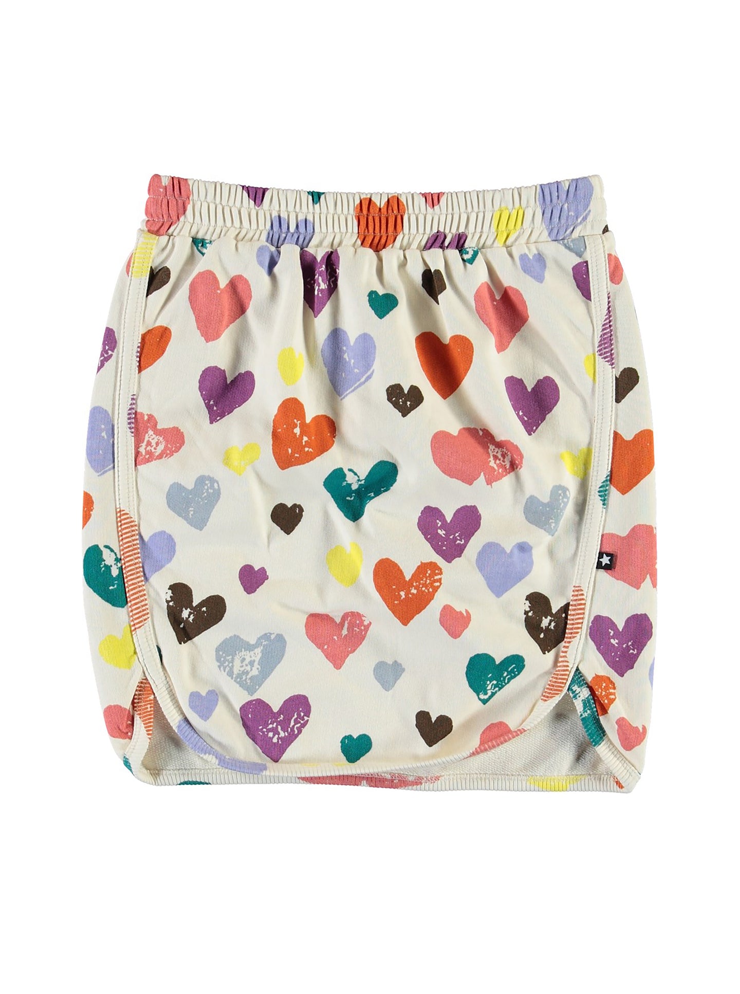 [5/6y] MOLO Bette Skirt - Colourful Hearts