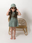 [2y] Caramel Baby & Child Emerald Geo Dress