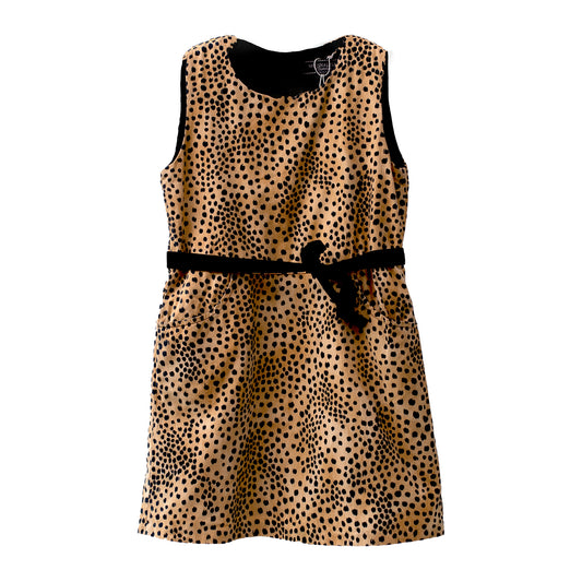 [7/8y] Monnalisa Chic Leopard Print Dress