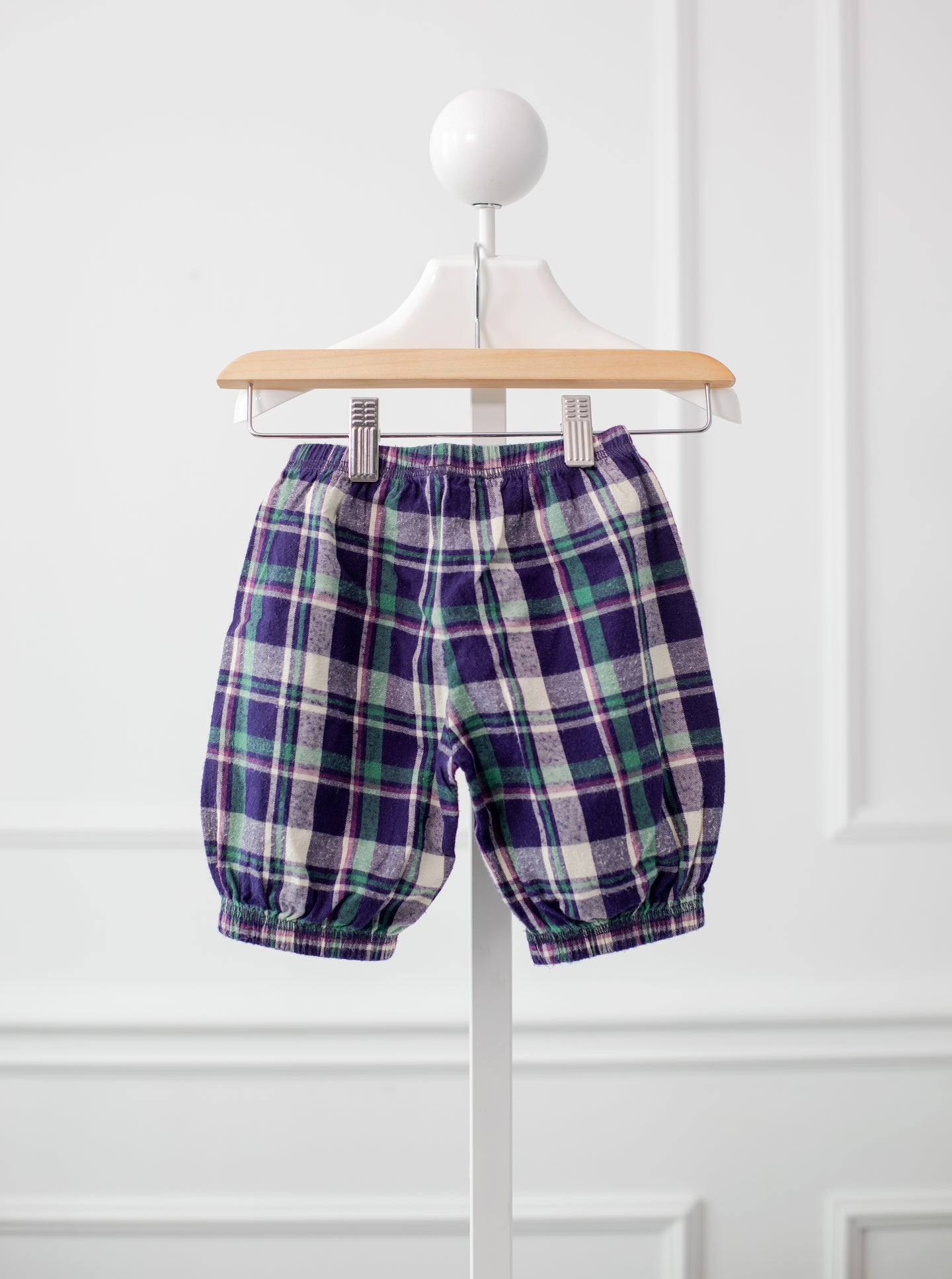 [3-6m] Peek Little Peanut Checkered Bubble Pants/Shorts