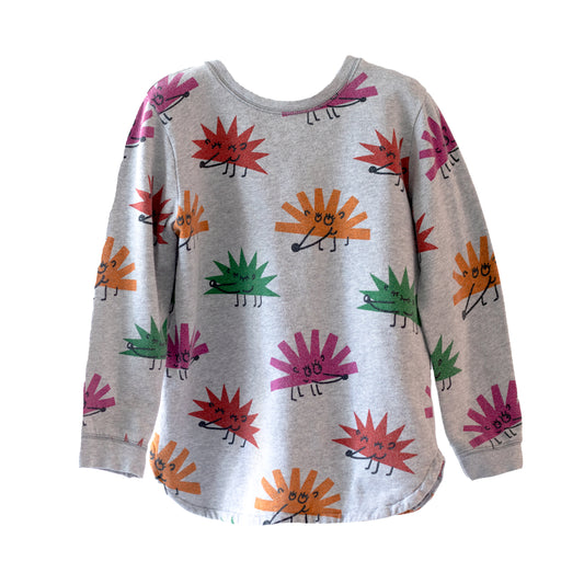 [6/7y] Stella McCartney Kids Happy Hedgehog Sweatshirt