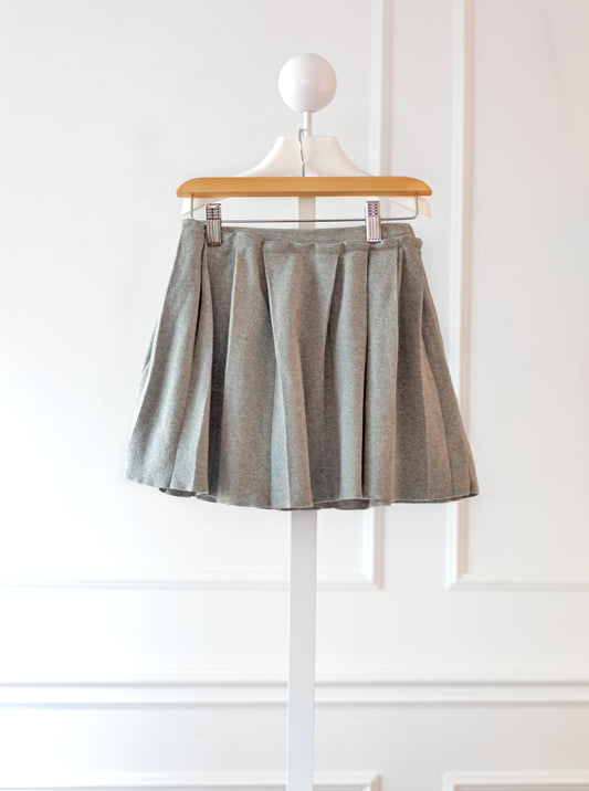 [6-7y] Crewcuts Girls' Pleated Grey Skirt