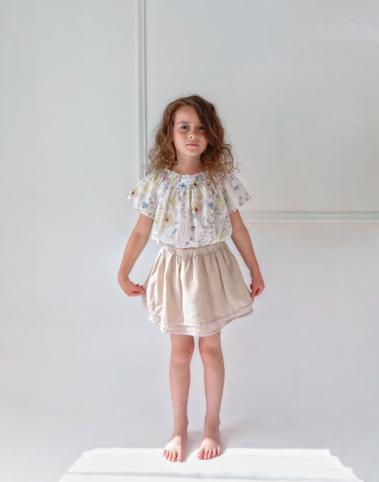 [4y] Olive by Sisco Soft Ruffle Skirt