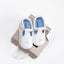 [EU19] Mayoral Newborn White T-Strap Shoes