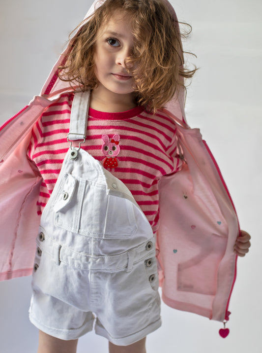[3-5y] MikiHouse Long Sleeves Bunny Parka- UV protection