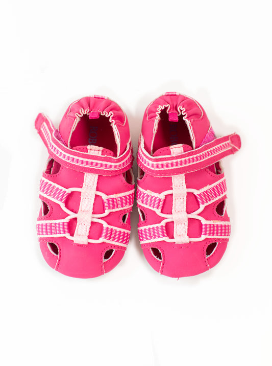 [9-12m/US4] Robeez Pink Sandals nwot