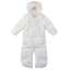 [12-18m] Baby Gap Warmest Snowsuit Convertible Bunting in White