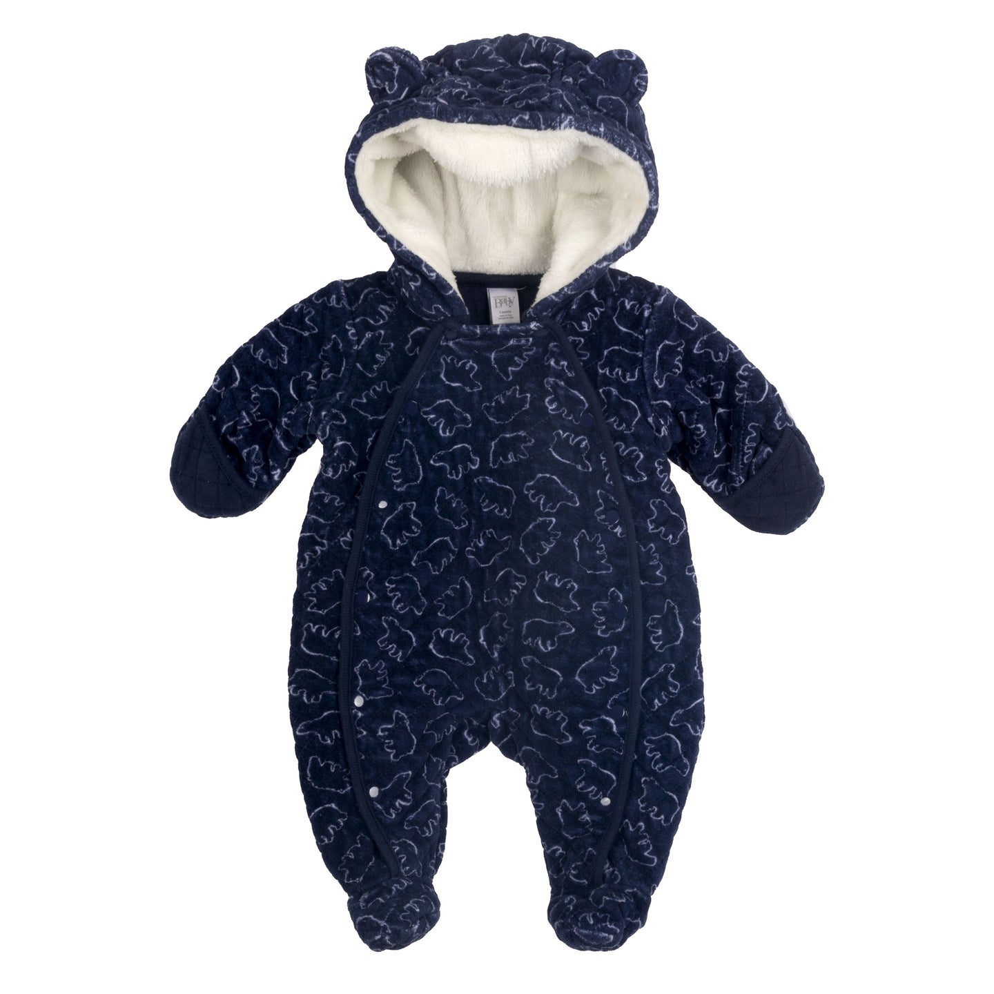 [3m] Nordstrom Baby Bunting Suit - Polar Bear