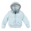 [3-6m] Mothercare Soft Blue Puffer Jacket w/Mittens