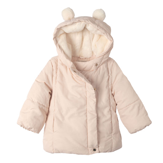 [18-24m] Zara Baby Girl Padded Hooded Puffer Parka