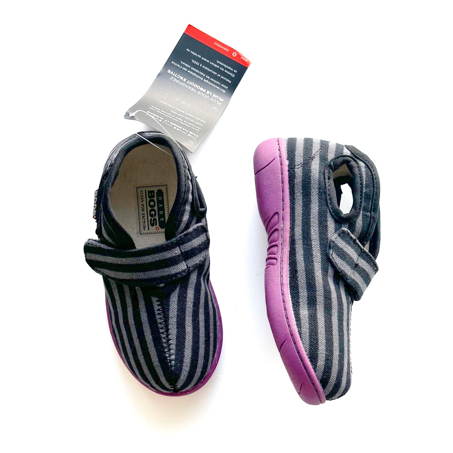 [EU24] BOGS Durafresh Fabric Velcro Shoes BNWT