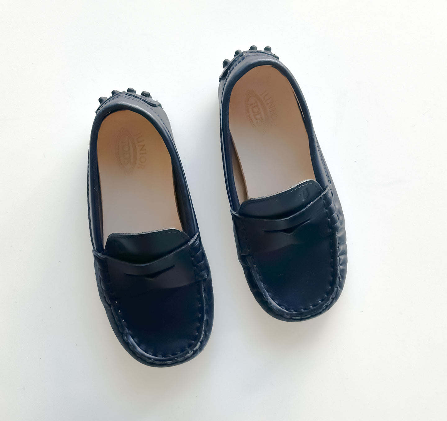 [EU26] TOD'S Junior Gommino City Driving Shoes in Leather