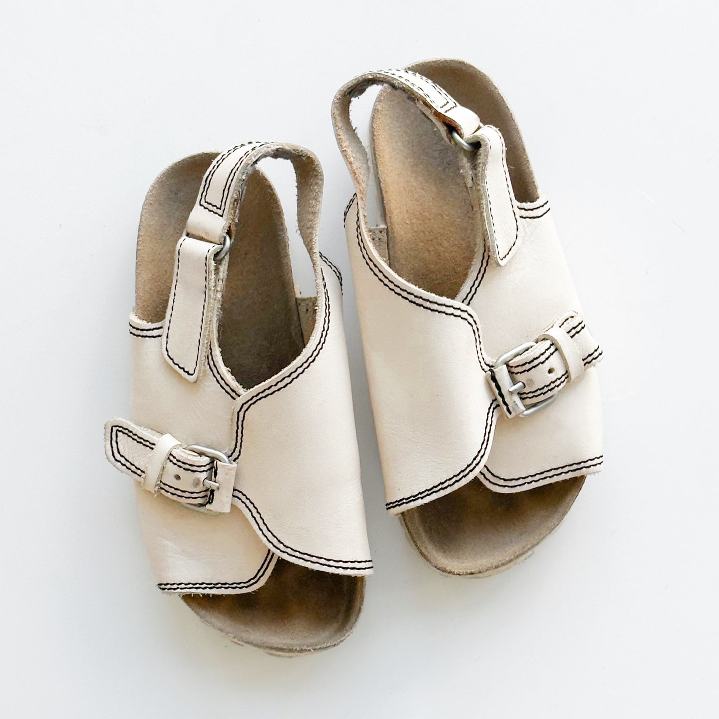 [EU23] Zara Baby Girl Sandals- Ivory
