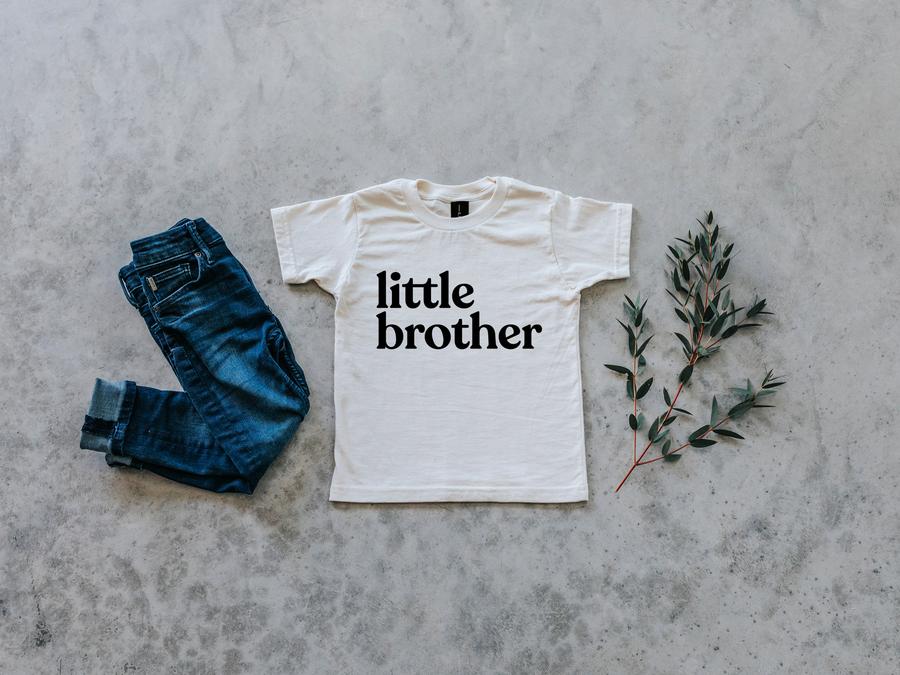 [3-6m] GLADFOLK Little Brother Organic Baby & Kids Tee BNWT