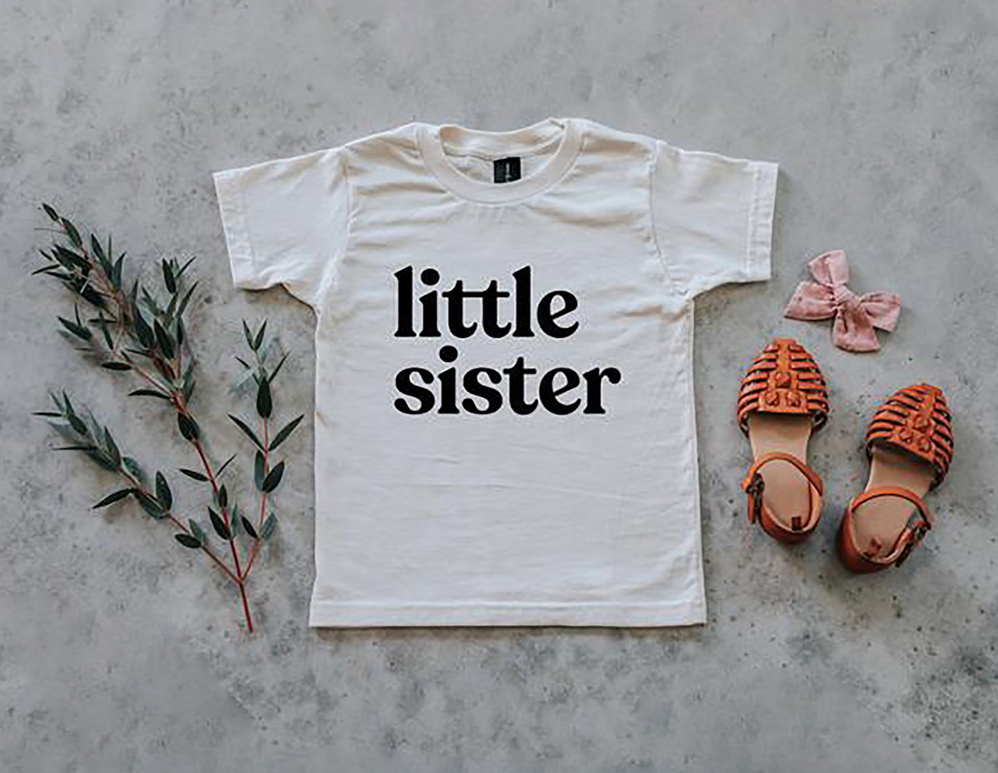 [3-6m] GLADFOLK Little Sister Organic Baby & Kids Tee BNWT