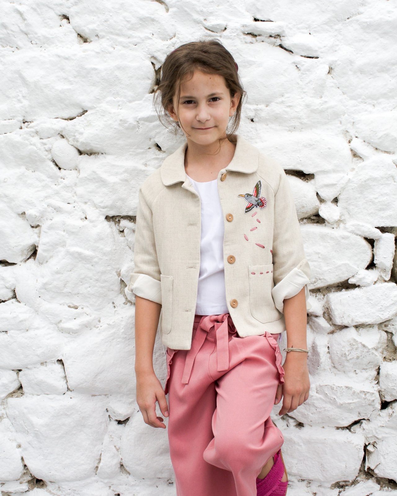 [4/5y] KOKORI Kids London Linen Jacket