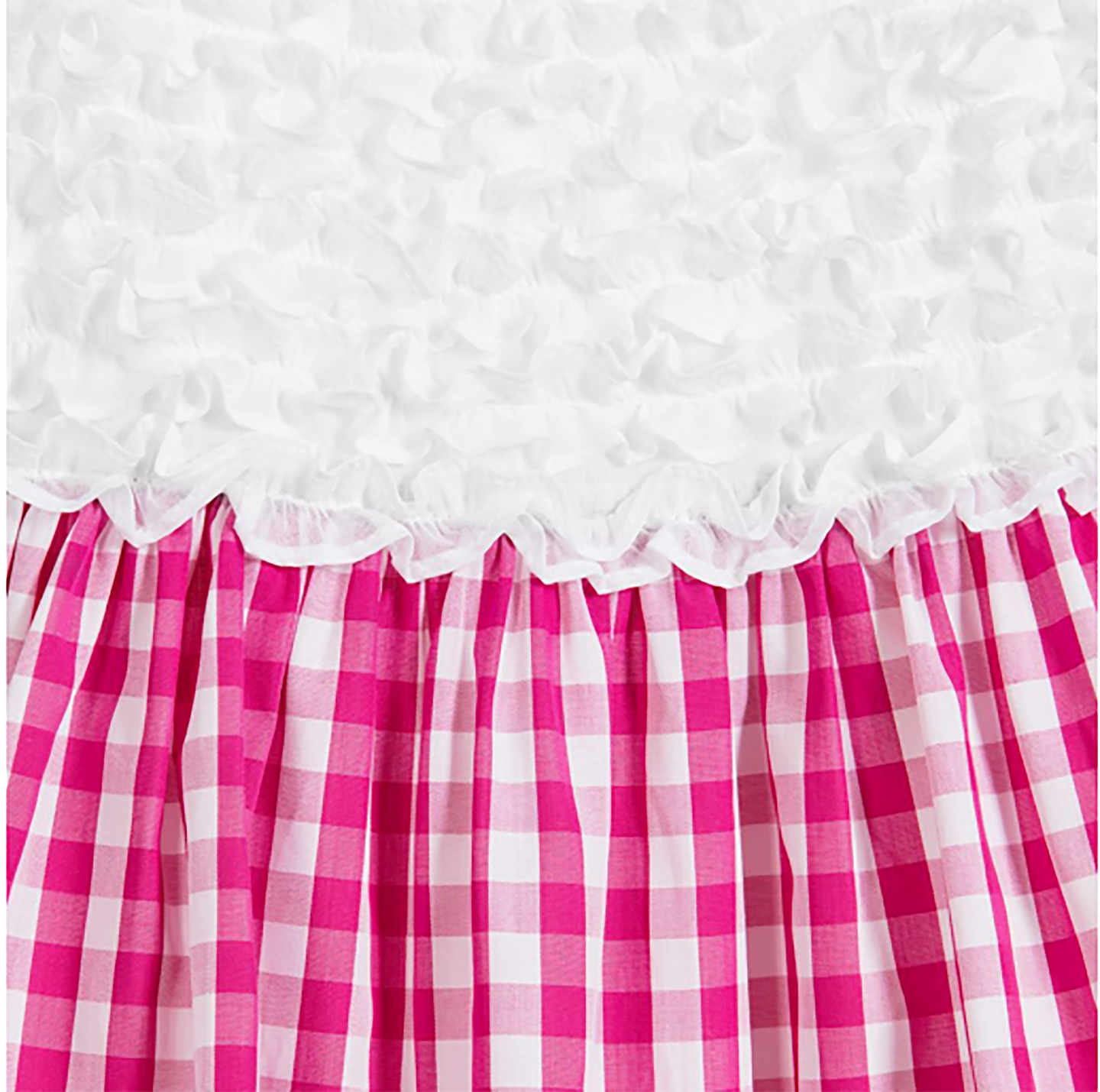 [18m] Il Gufo Girls Pink Gingham Dress NWOT