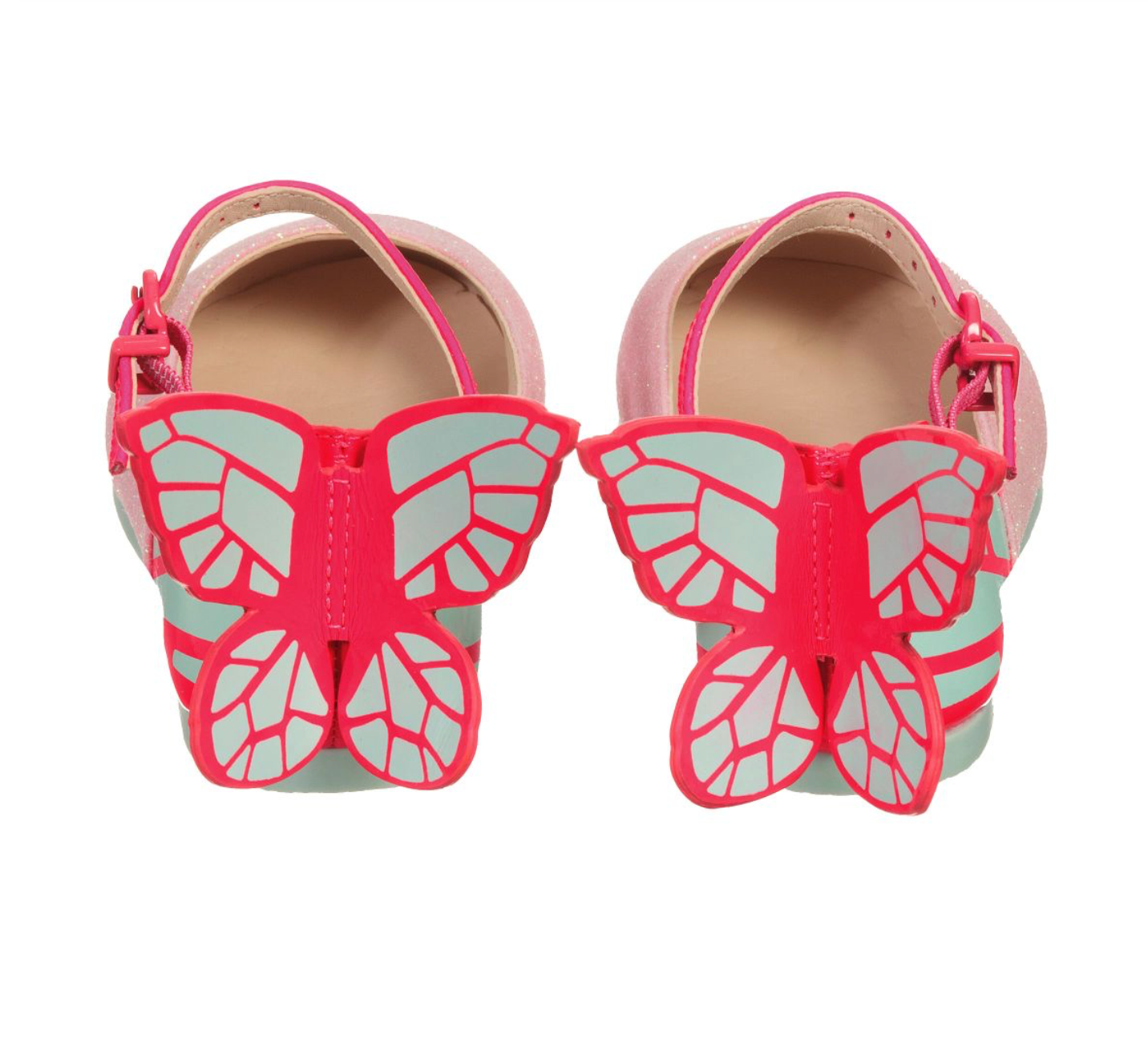 [EU24] Sophia Webster Mini Chiara Mini Butterfly Shoes Pink Glitter