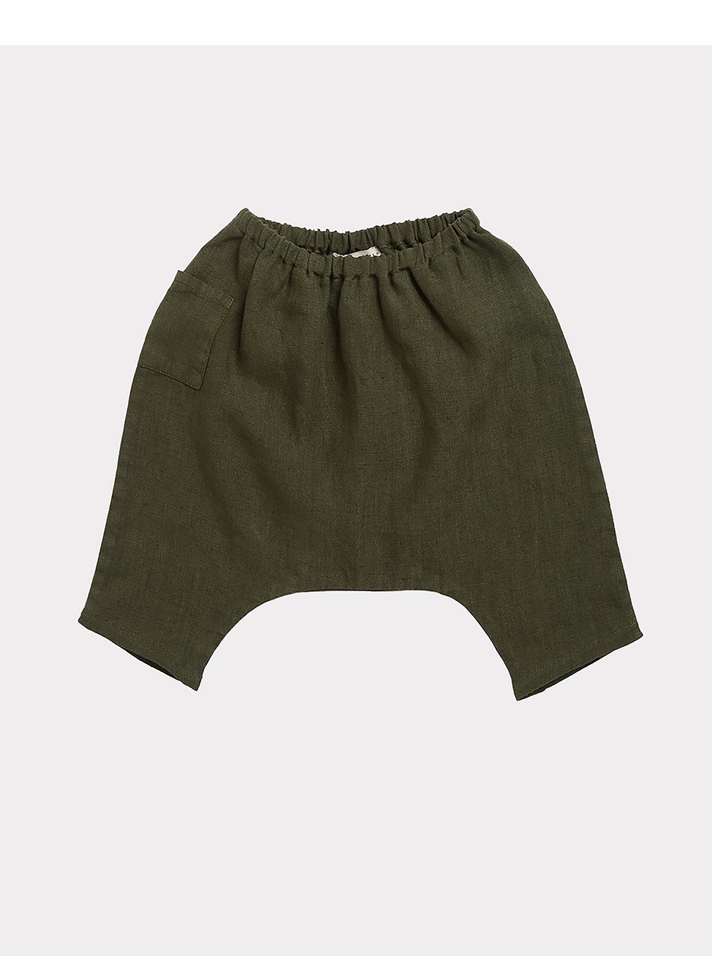 [18m] Caramel Baby & Child Aldgate Baby Trousers - Army Green OR Paprika