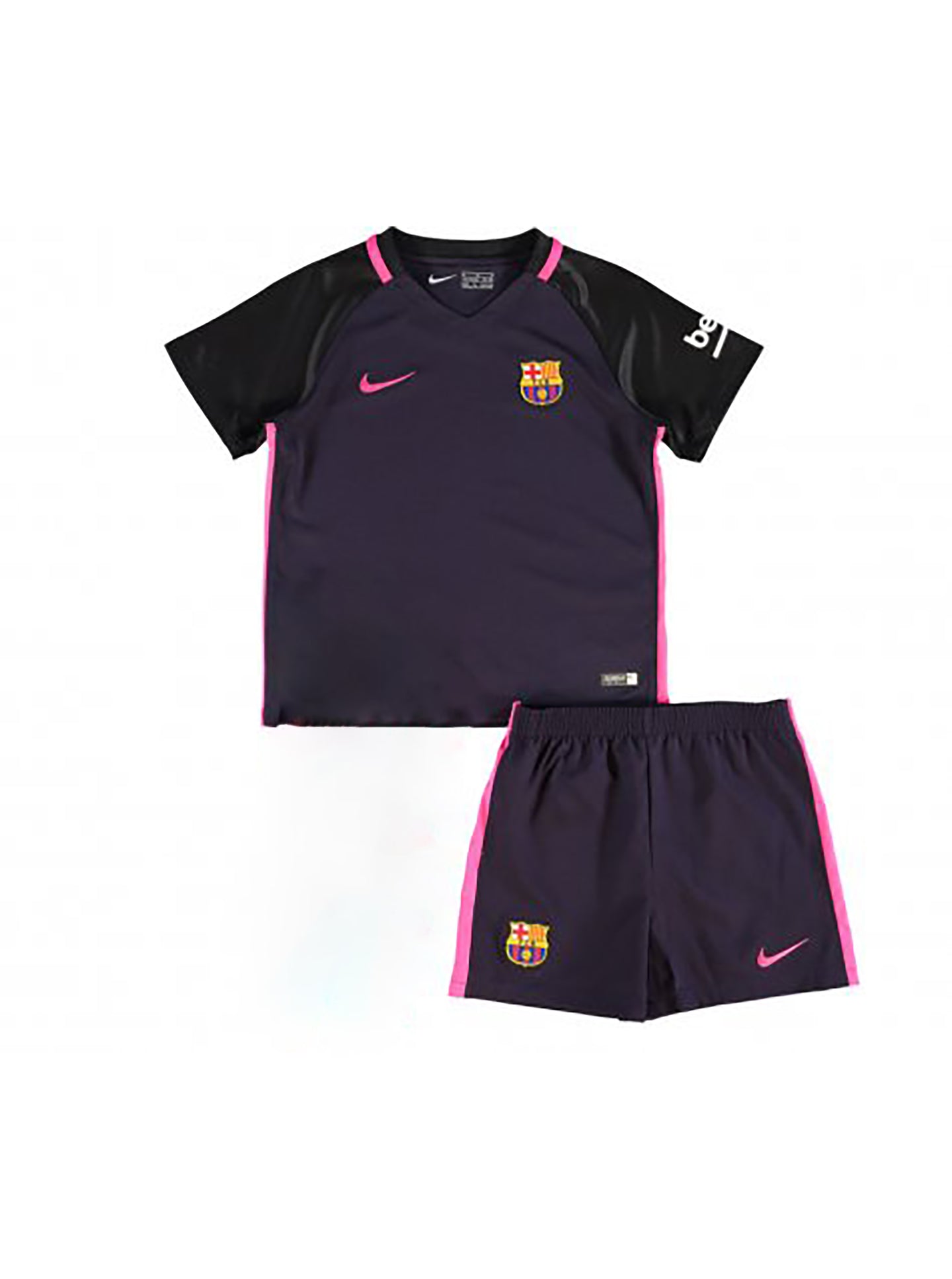 [7y] Nike FC Barcelona Girls Unicef La Liga Shorts Jersey Purple