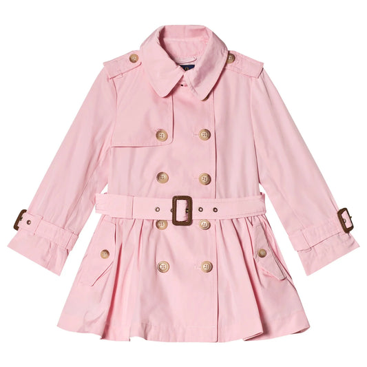 [4y] Ralph Lauren Pink Trench Coat