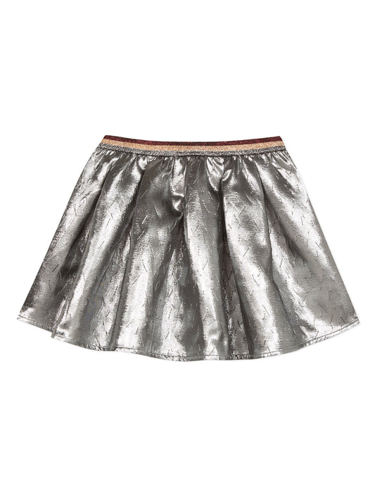 [4y] Catimini Girls Reversible Magic Moon Metallic Skirt