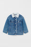 [9/10y] Lined Denim Jacket BNWT