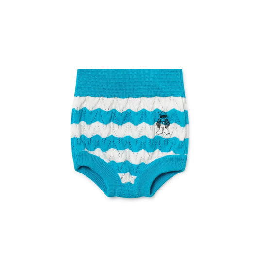 [18-24m] Bobo Choses Paul's Stripe Knitted Baby Culotte