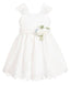 [6y] ABEL & LULA White Floral Lace Dress