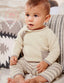 [6-12m] Tea Collection Cerro Bonete Taupe Sweater Outfit