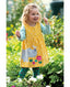 [6-12m]Frugi Organic Cotton Lily Cord Dress + Tamsyn Tights Set