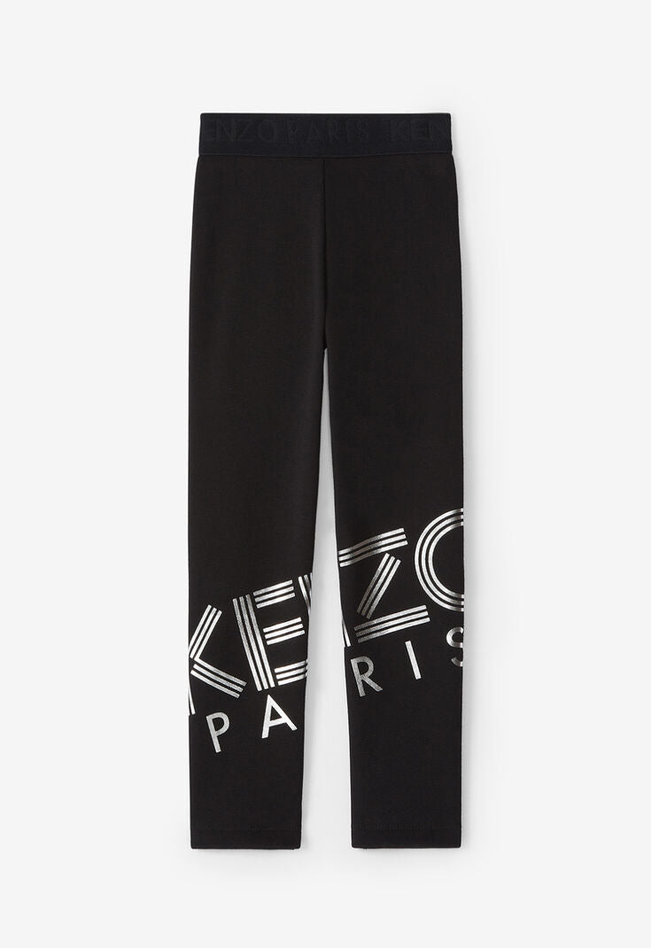 [2-3y] Kenzo Logo Sport Leggings in Black