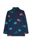 [2y] Joules Dale Half-Zipped Sweatshirt - Dark Blue Dinos