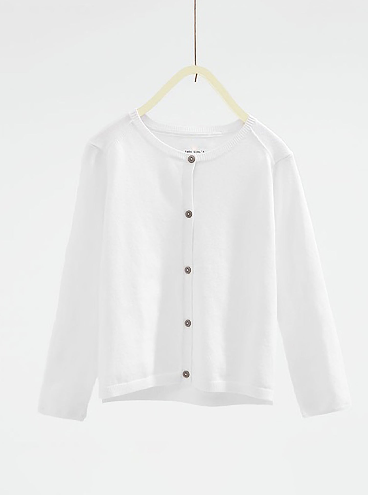 [7y] Zara Girls White Cardigan