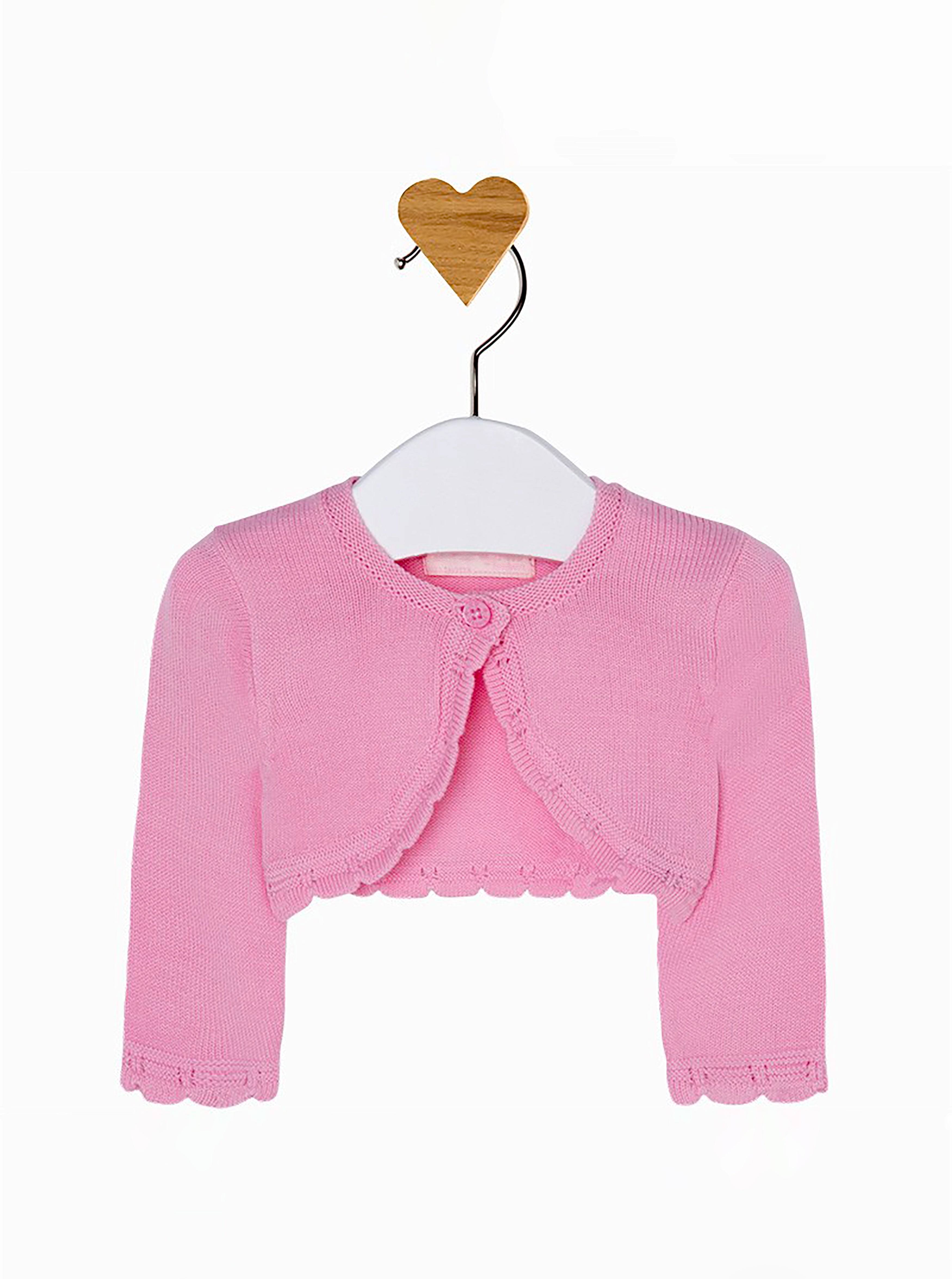 Cerise pink bolero outlet cardigan