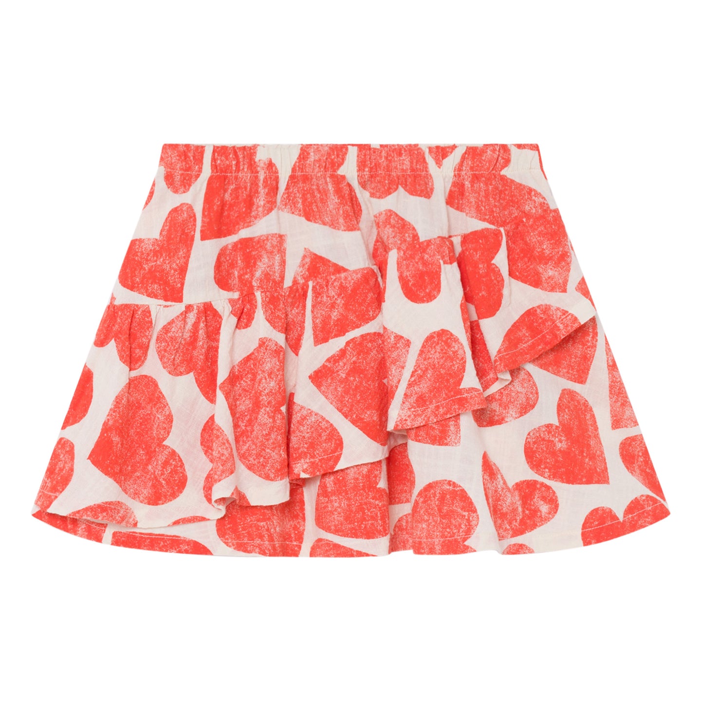 [2/3y] Bobo Choses Heart Print Skirt